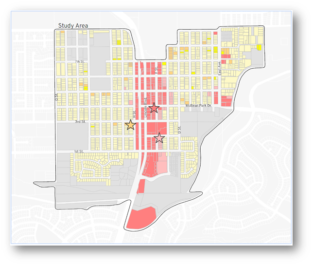 Downtown Lincoln Study Area