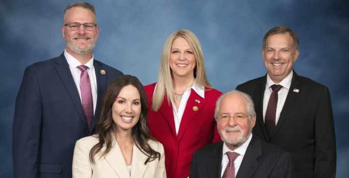 group photo of all councilmembers