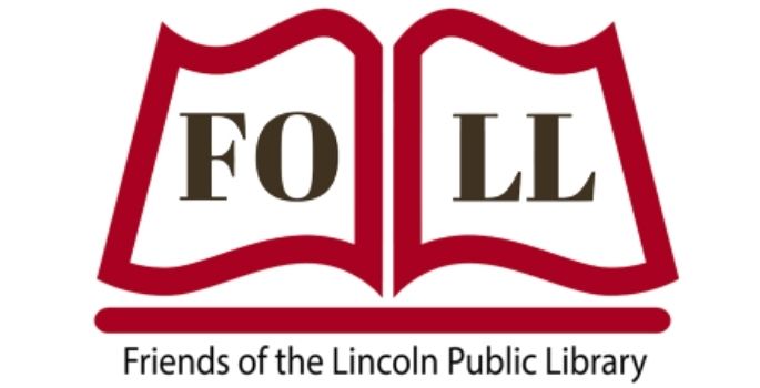 Logo of the Friends of the Lincoln Public Library