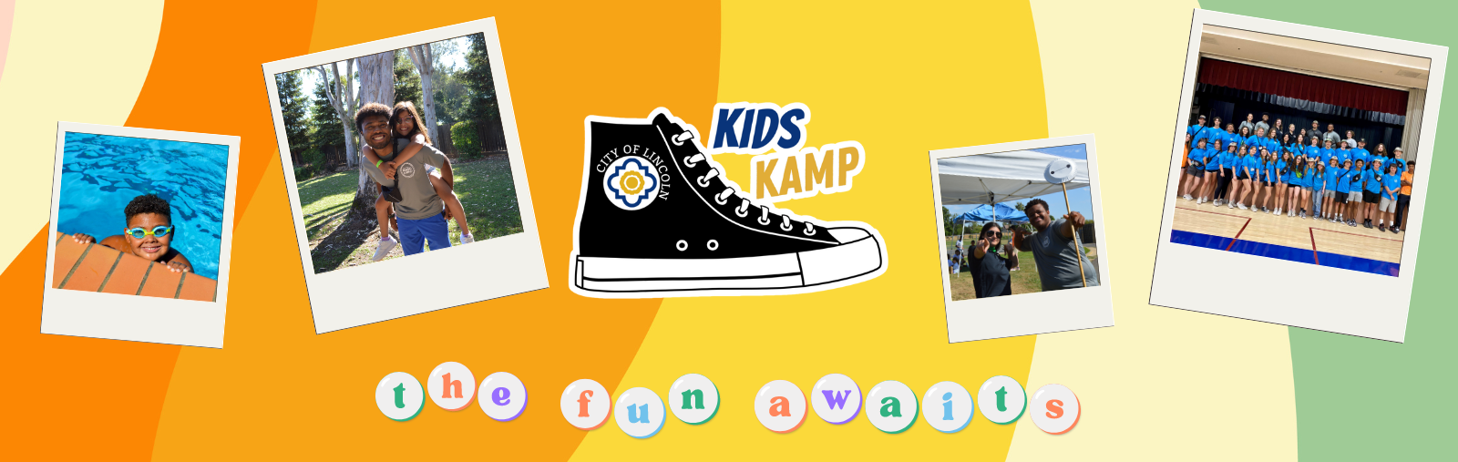 Kids Kamp Logo with picture from camp