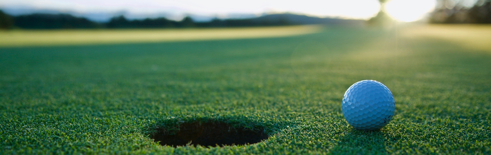 golf greens and ball