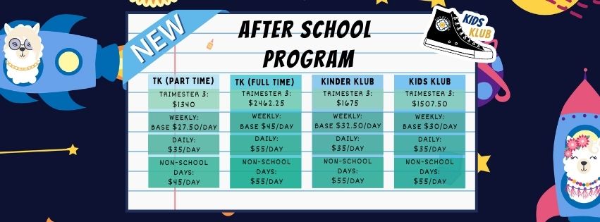After school pricing