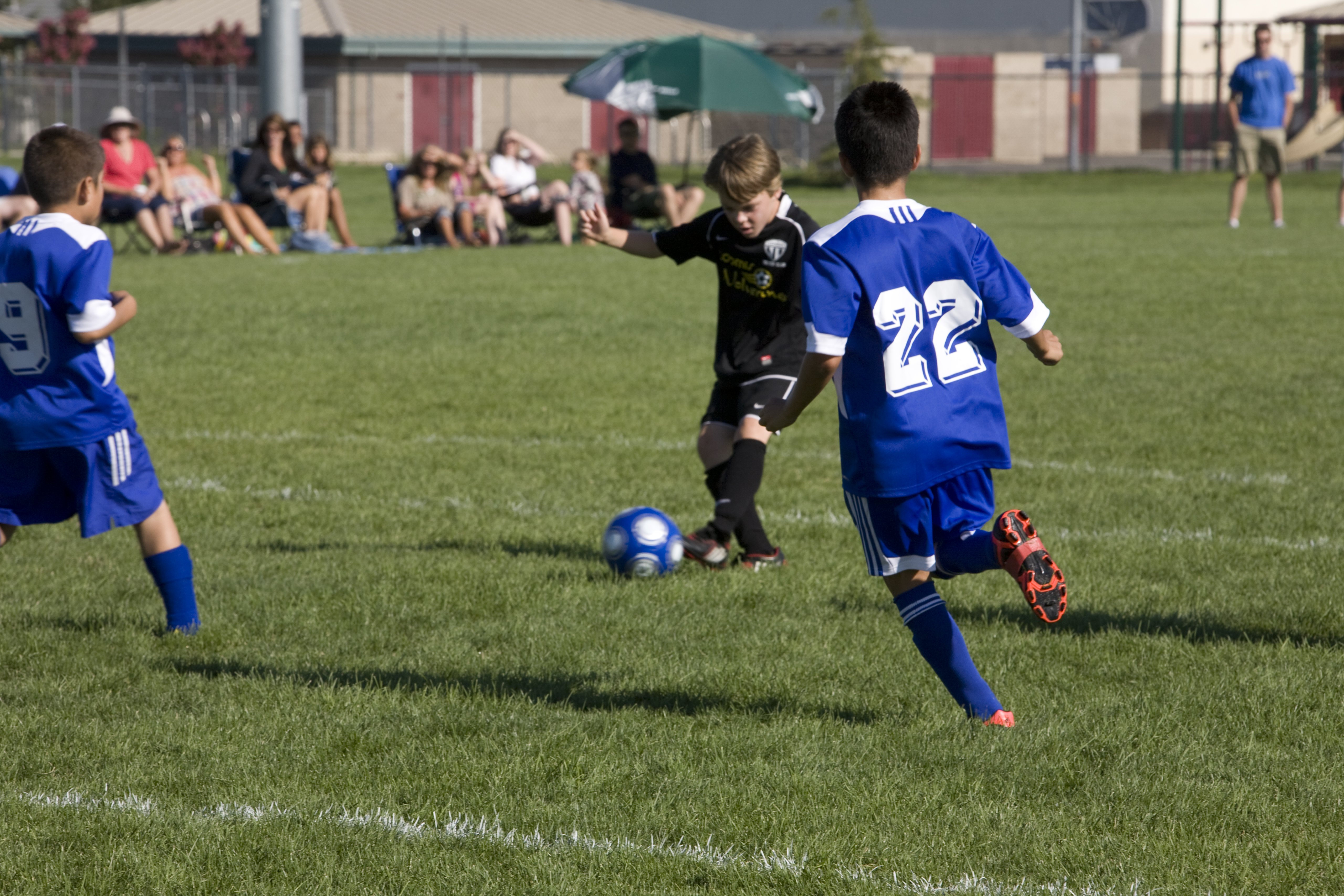 Kids Playing Soccer