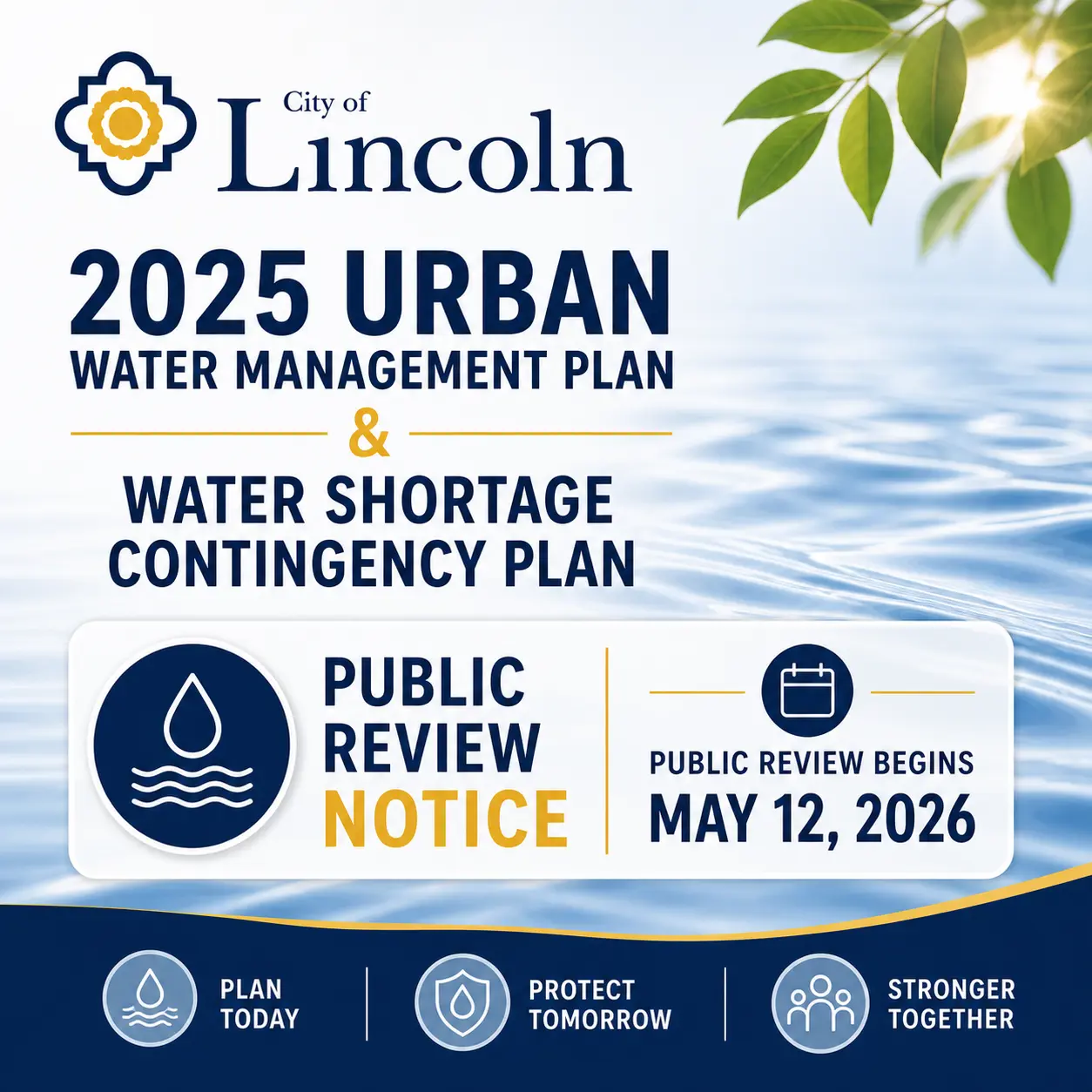 2025 Urban Water Management Plan/Water Shortage Contingency Plan (UWMP ...