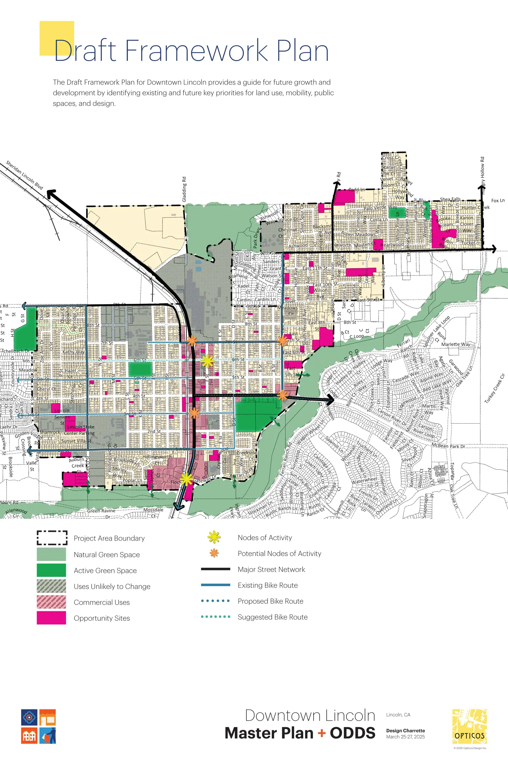 alt="map of The Downtown Master Plan Area"