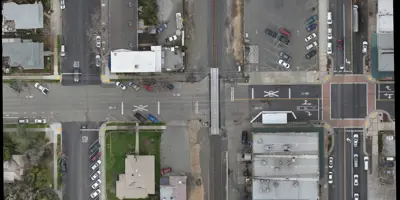 5th Street before project start.